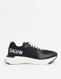 Черные кроссовки Calvin Klein Jeans Alma-Черный цвет