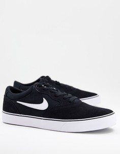 Черные кроссовки Nike SB Chron 2-Черный цвет