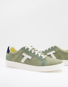 Кеды цвета хаки Toms-Зеленый цвет