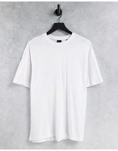 Белая свободная футболка Only & Sons Essentials-Белый