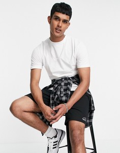 Комплект из футболки и шорт черного и белого цветов River Island-Белый
