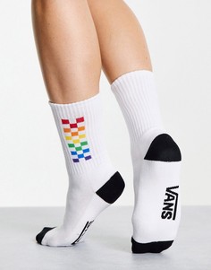 Белые носки Vans Pride Girl Gang-Разноцветный