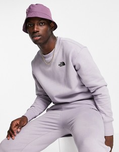 Свитшот серовато-сиреневого цвета The North Face Essential-Серый
