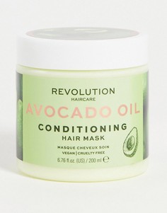 Маска-кондиционер для волос с авокадо Revolution Hair Mask Conditioning Avocado-Бесцветный