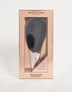 Расческа для волос цвета розового золота Revolution Hair Detangle Me!-Бесцветный