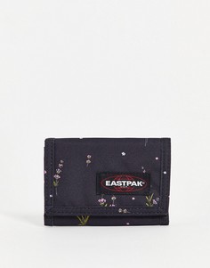 Черный кошелек с одним сложением и цветочным принтом Eastpak-Черный цвет