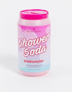 Гель для душа с ароматом арбузного лимонада I Heart Revolution – Tasty Shower Soda Watermelon-Бесцветный