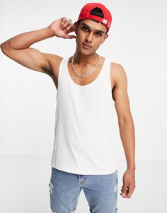 Кремовая майка ASOS DESIGN-Светло-бежевый цвет