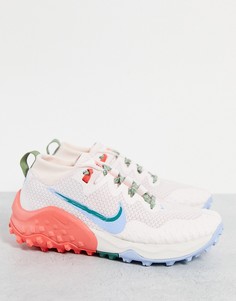Розовые кроссовки Nike Running Wildhorse Trail 2-Розовый цвет
