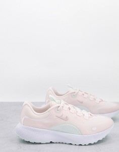 Кроссовки светло-розового цвета Nike Running React Escape Run-Розовый цвет