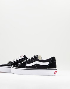 Черные низкие кроссовки Vans Sk8-Low-Черный цвет