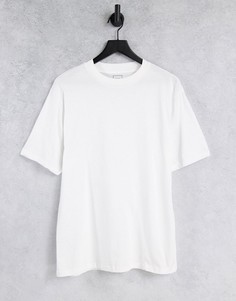Белая футболка с круглым вырезом River Island-Белый