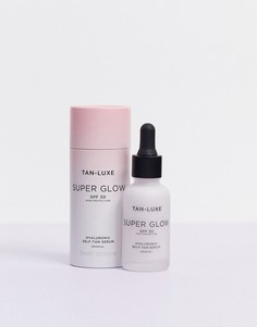 Сыворотка-автозагар с гиалуроновой кислотой и SPF 30 "Super Glow" Tan-Luxe, 30 мл-Прозрачный