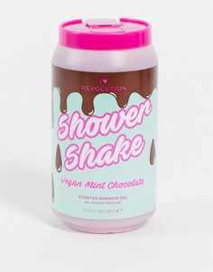 Гель для душа с ароматом мятно-шоколадного молочного коктейля I Heart Revolution – Tasty Shower Milkshake Mint Chocolate-Бесцветный