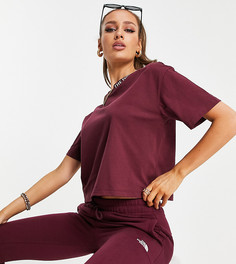 Бордовая укороченная футболка The North Face Zumu – эксклюзивно на ASOS-Красный