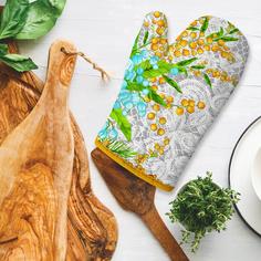 Прихватка-рукавица рогожка 18х28 "Mia Cara" рис 35019-1 Тейковский ХБК