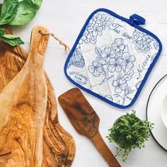 Прихватка рогожка 18х18 "Mia Cara" рис 30284-2 Тейковский ХБК