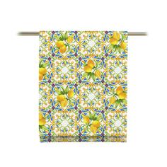 Полотенце рогожка 50х70 "Mia Cara" рис 30272-1 Lemonade Тейковский ХБК
