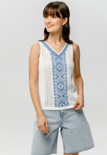 Майка женская Scandica Marie белая 50 RU