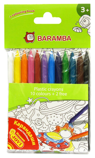 Карандаши цветные BARAMBA 12 цветов