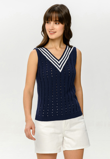 Майка женская Scandica Coraline синяя 44 RU