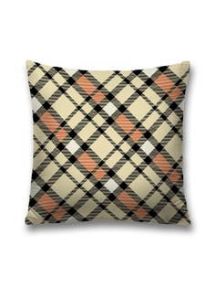 Наволочка декоративная JoyArty "Клетчатый плед" на молнии, 45x45 см