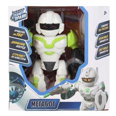 Робот ТехноДрайв на батарейках, свет/звук,с аксессуарами, стреляет и двигается 1712B250-R1