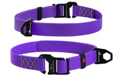 Ошейник для собак Collar Эволютор резина, фиолетовый, обхват шеи 25-70 см