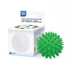 Массажер медицинский ИГЛБОЛ ø65мм зеленый Альпина Пласт