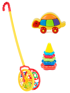 Развивающие игрушки для малышей 40-0032+15-5877+40-0046 Carolina Toys