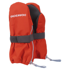 Варежки BIGGLES ZIP 4 Didriksons, Размер 4-6, Цвет 424-маково-оранжевый 503420-424_4-6