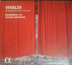 Vivaldi: Concerti op.3 Nr.1, 4, 7, 10 "Lestro Armonico" (1 CD) Alpha