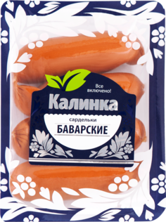 Сардельки Калинка Баварские 400 г