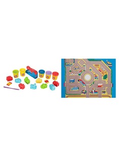 Набор теста для лепки Play art Маленький весёлый городок, арт. PA-3910