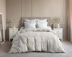 Постельное белье "Ночь нежна" из поплина Марина золото Семейный