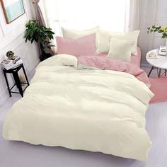 Постельное бельё "Lime Time" сатин comfort Solo Sleep Сомма 2 спальное простыня на резинке