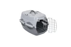 Переноска PetTails, серия "Спутник-2" (до 12 кг) 49 х 33 х 32 см серая