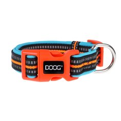 Ошейник для собак DOOG DOOG "NEON BEETHOVEN", разноцветный, M, 23-34см