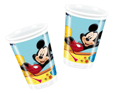 Одноразовые стаканы Микки Маус на карнавале Procos S.A. 180 мл 10 штук