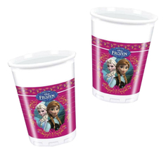 Одноразовые стаканы Холодное сердце Procos S.A. 200 мл 8 штук