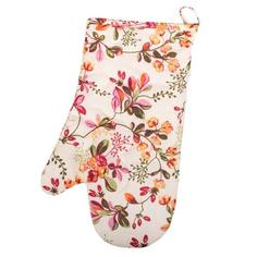 Рукавичка-прихватка "Радушная хозяйка" бязь, Спелый барбарис 30х17 Традиция