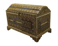 Сундук большой с овальной крышкой 528059 Восточная лавка