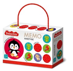 Игра настольная Baby Toys Мемо. Животные Десятое королевство 04051