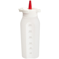 Дозировочная бутылка PRESTO 250мл, 4 насадки Tescoma