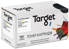 Картридж для лазерного принтера Target TR-CF412X/046HY, желтый, совместимый