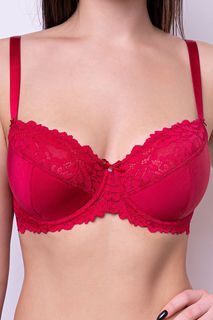 Бюстгальтер женский Lauma 25G41 красный 70D