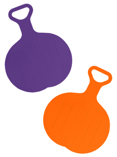 Набор зимний Винтер Ледянка фиолетовая+оранжевая ЛКФ+ЛКО