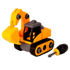 Игрушечная машинка Welltoy WT-1012 Экскаватор