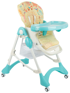 Стульчик для кормления Corol S1 Голубой/Желтый