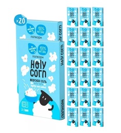 Зерно кукурузы лопающейся соль, 20 шт по 65г Holy Corn